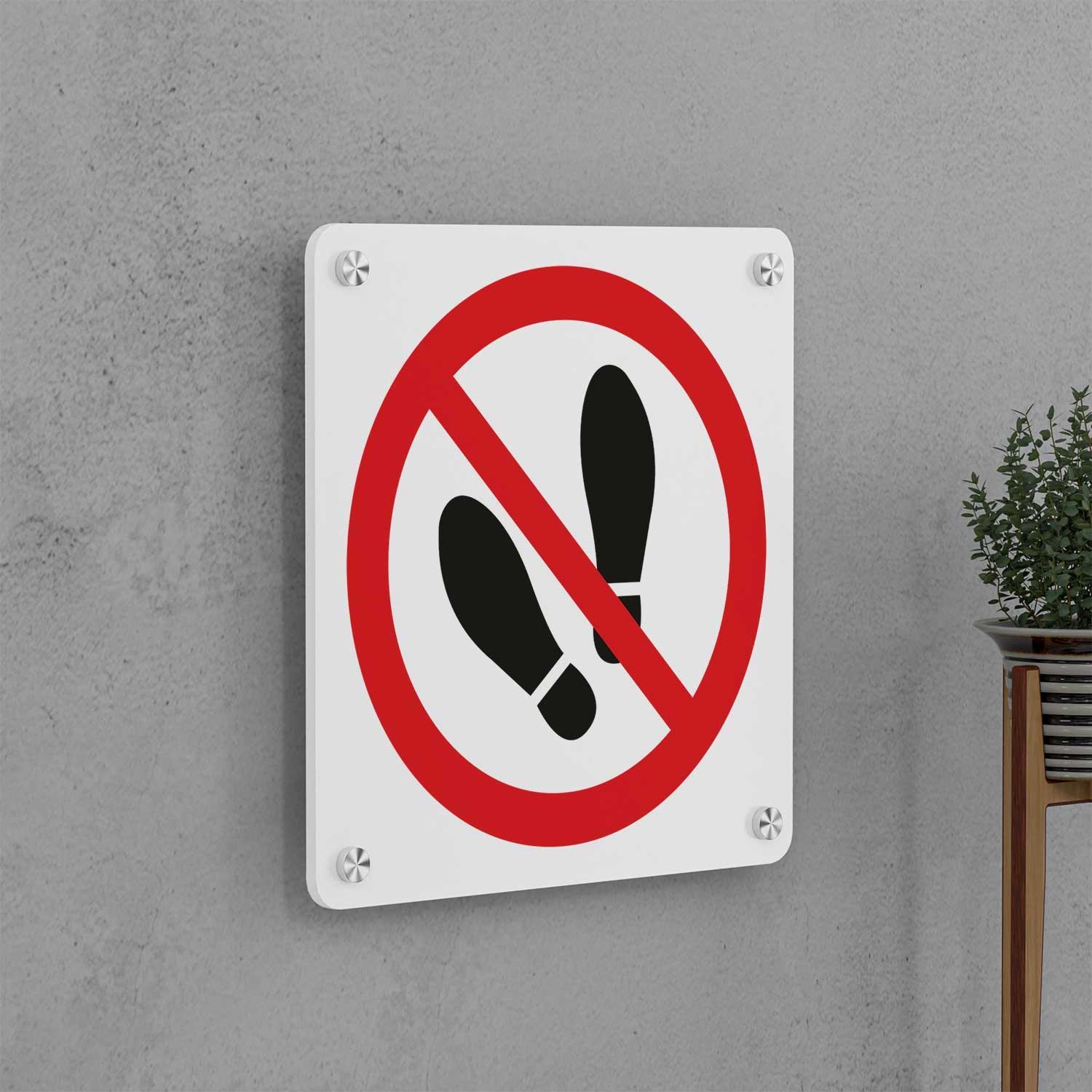 Remove Your Shoes Sign - Housenama