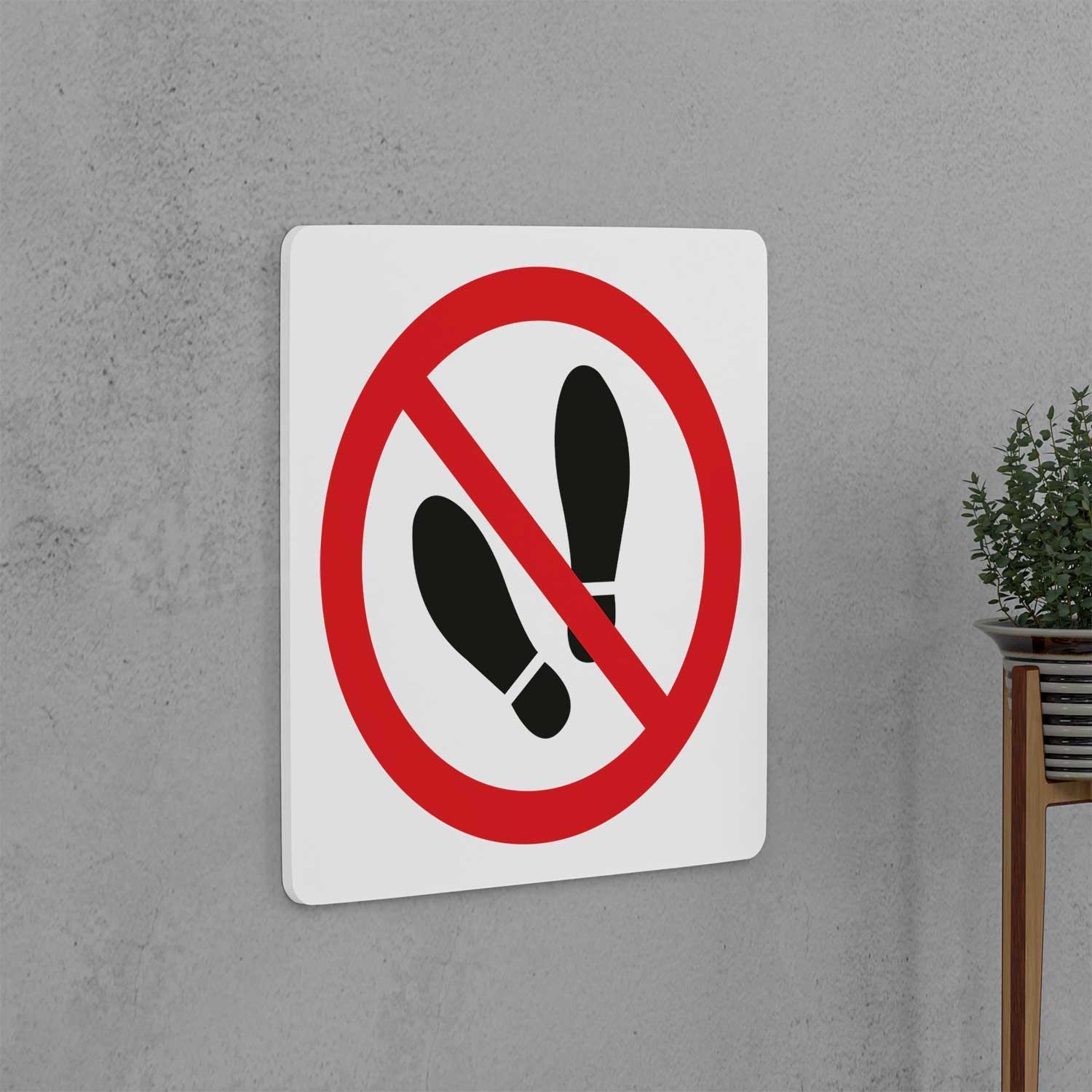 Remove Your Shoes Sign - Housenama