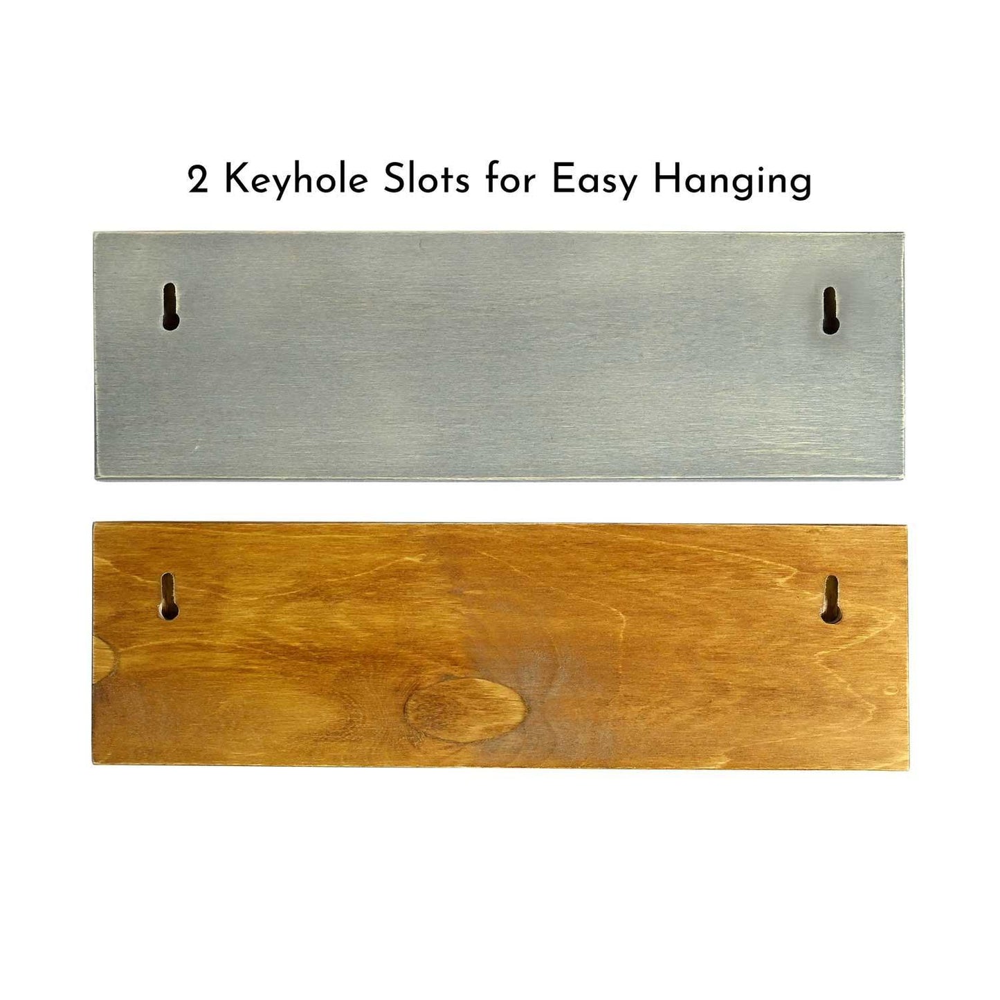 Rustic Wooden Nameplate with Surname - Housenama