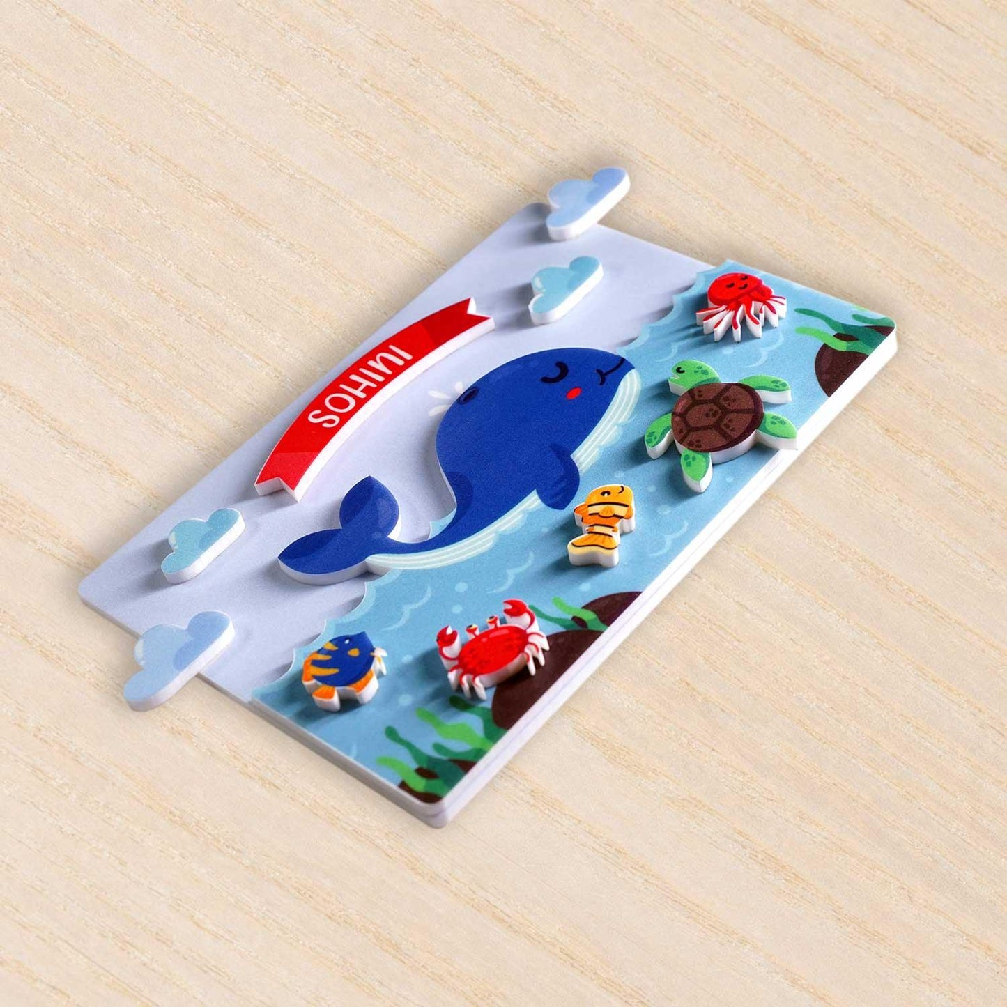Sea World - Kids' Room Door Sign - Housenama
