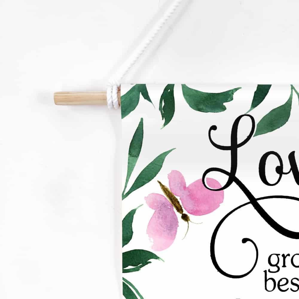 Tapestry - Wall Hanging - Love Grows