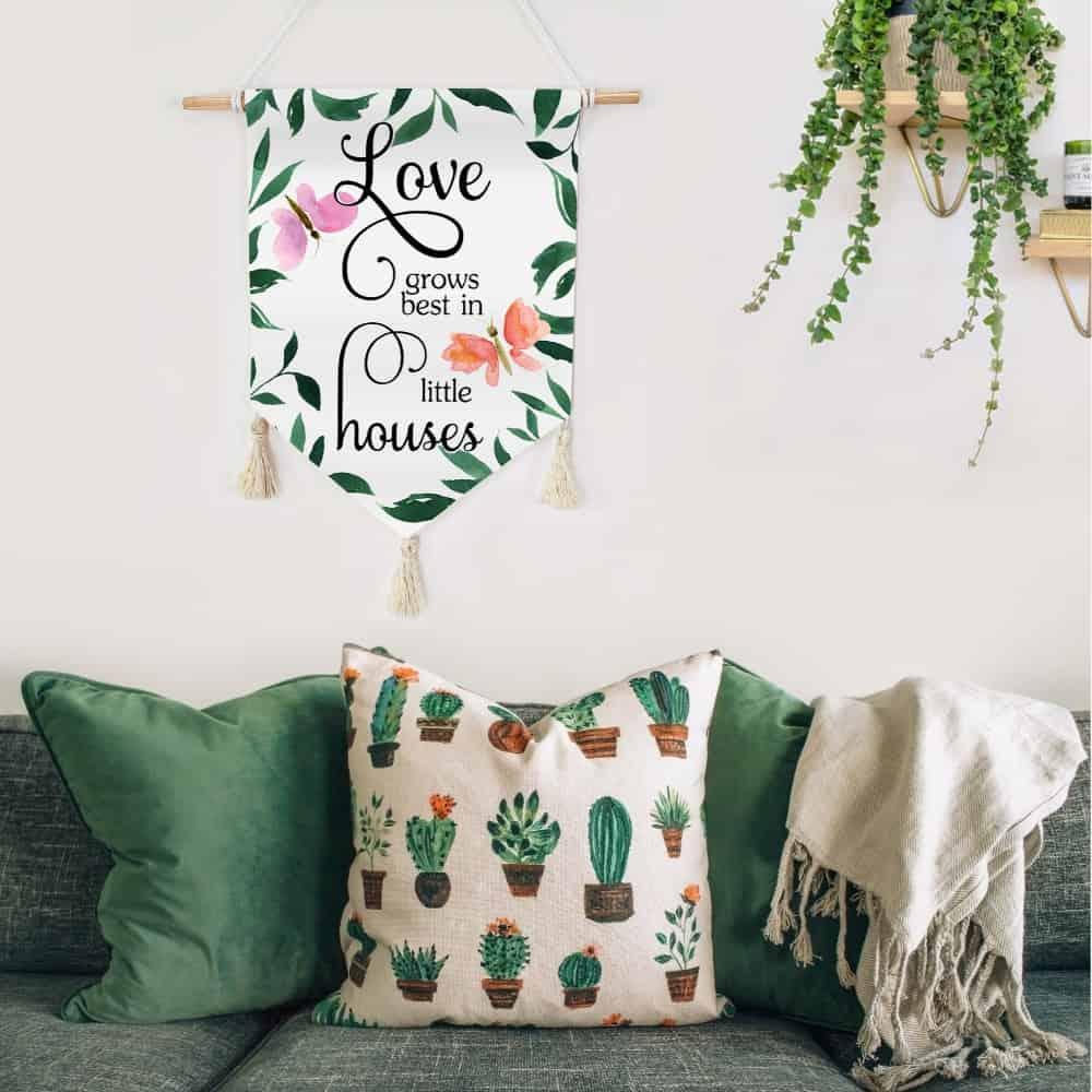 Tapestry - Wall Hanging - Love Grows
