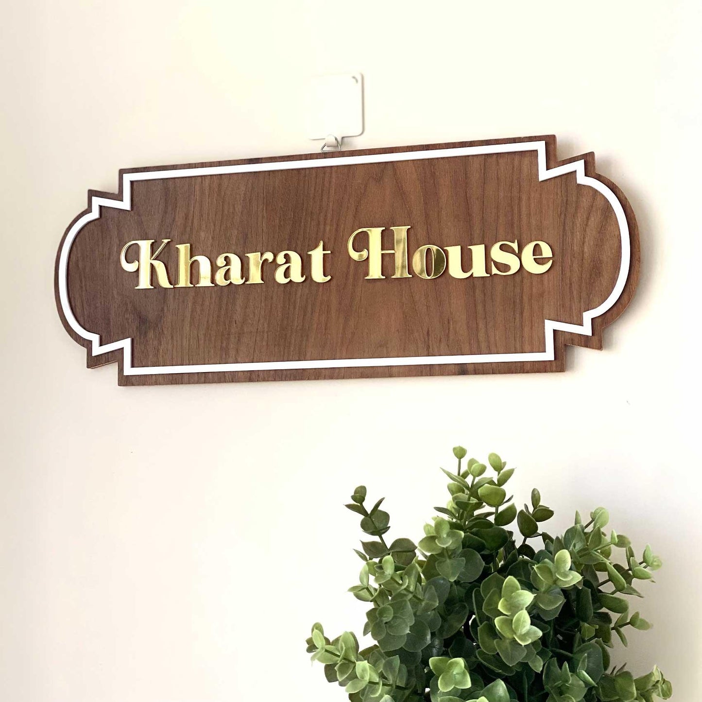 Timeless Vintage Nameplate