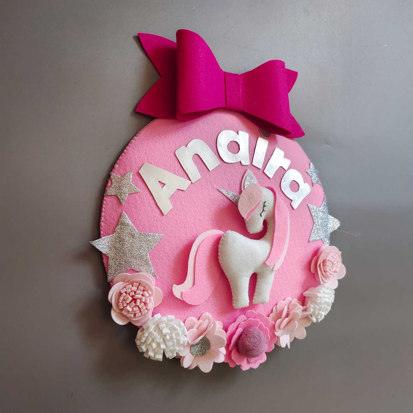 Unicorn Love - Felt Wall Hanging