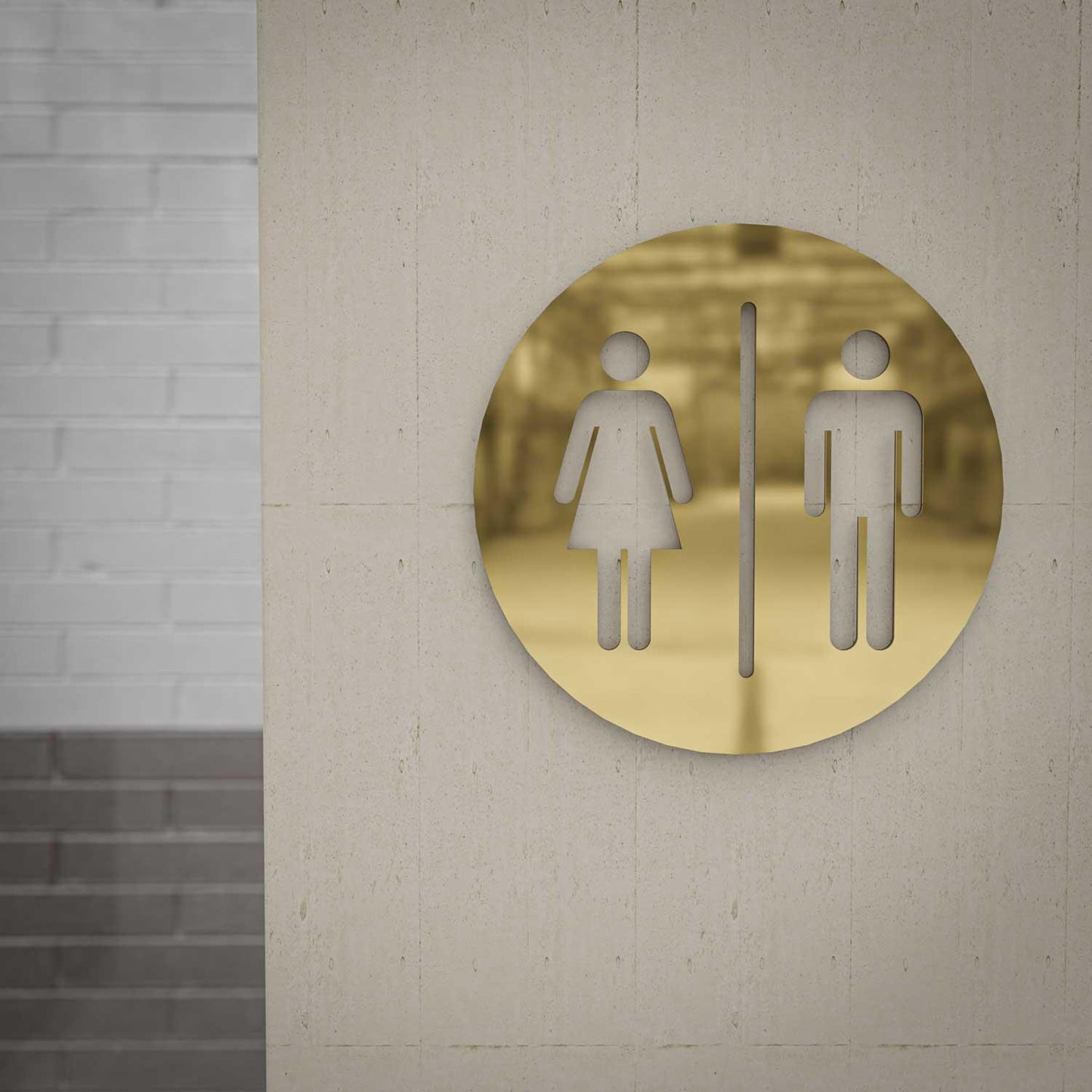 Unisex Restroom Sign