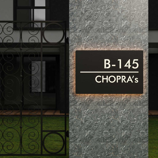 Villa Royale - LED Illuminated Sign - Housenama