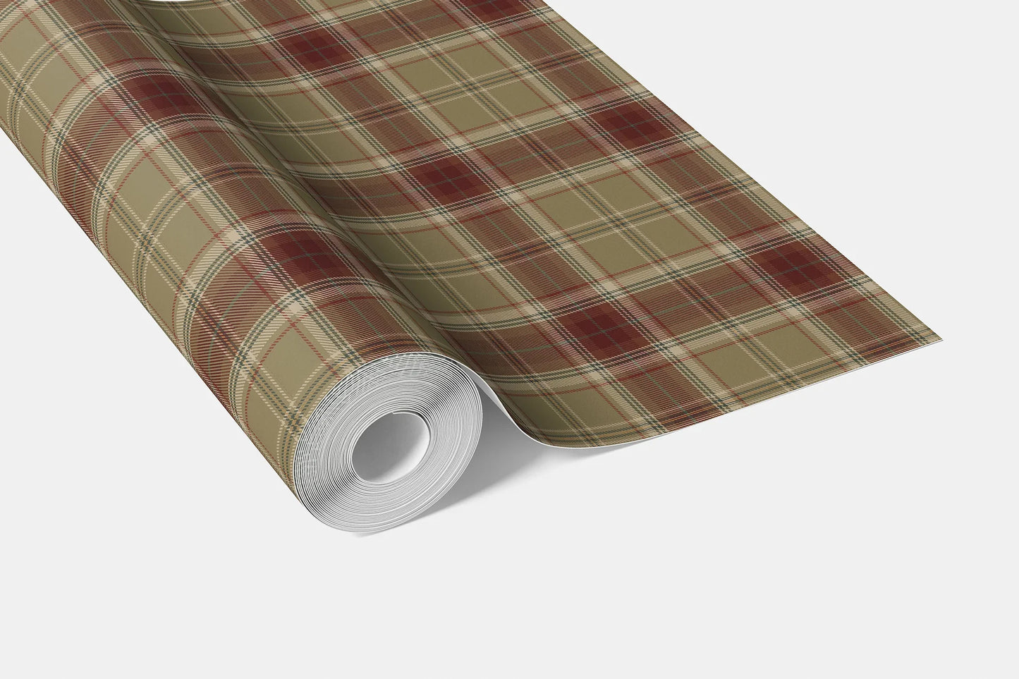 Westmere Check Wallpaper - Stonebridge Grey