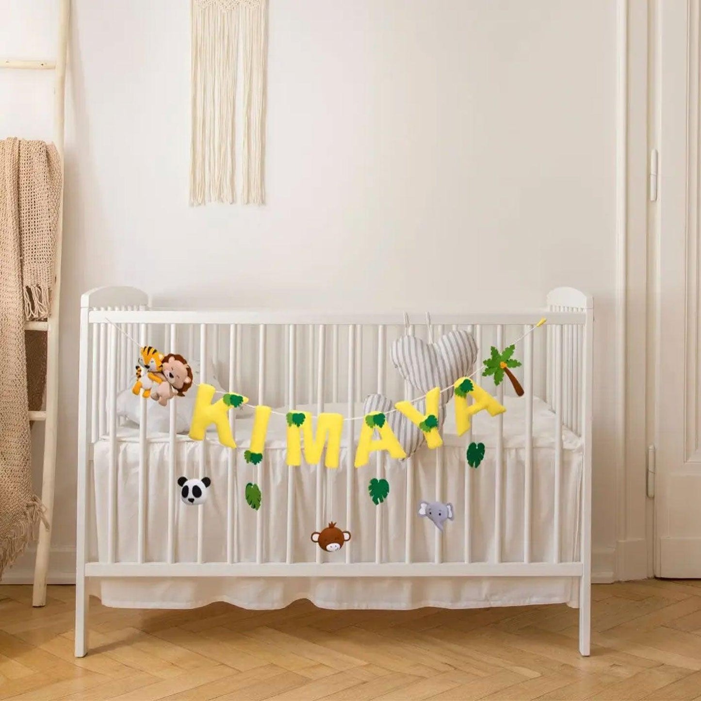 Zooloo Safari - Personalized Name Bunting for Kids - Housenama