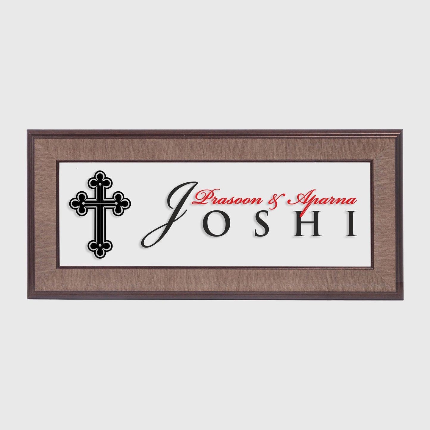 Allegro Name Plate - Holy Cross - Housenama
