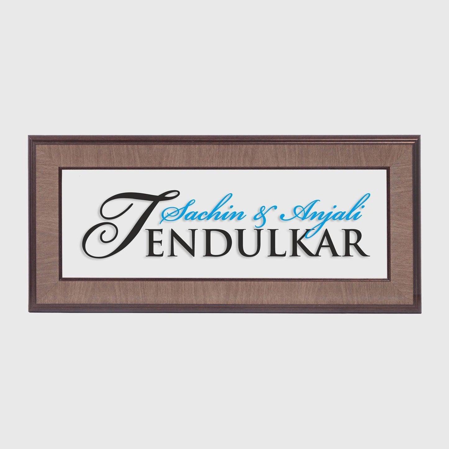 Allegro Name Plate - Rectangle - Housenama