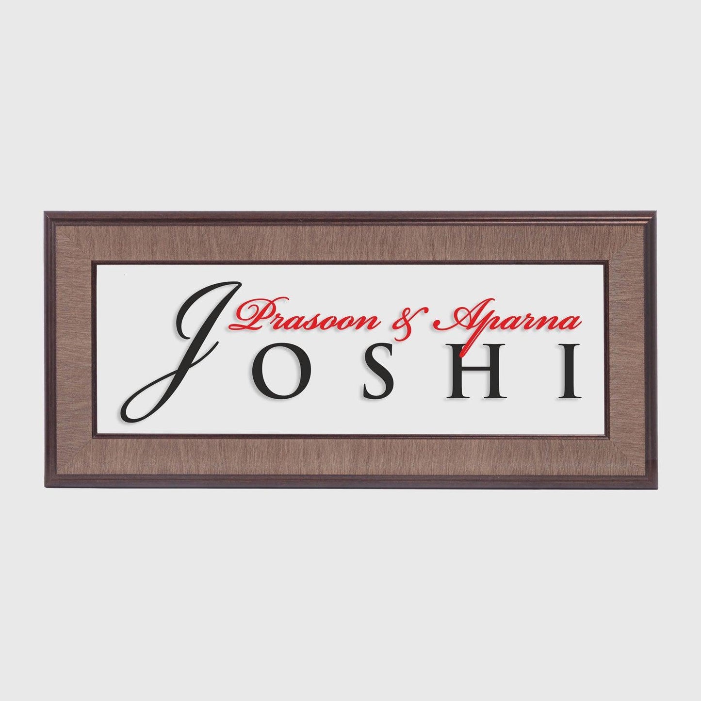 Allegro Name Plate - Rectangle - Housenama