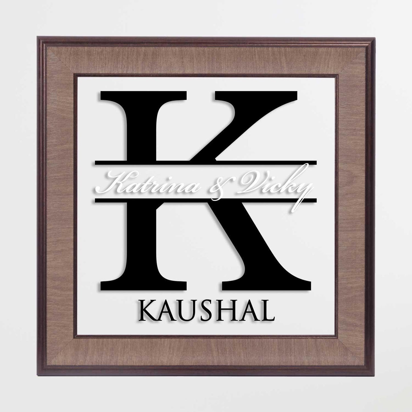Allegro Name Plate - Square - Housenama