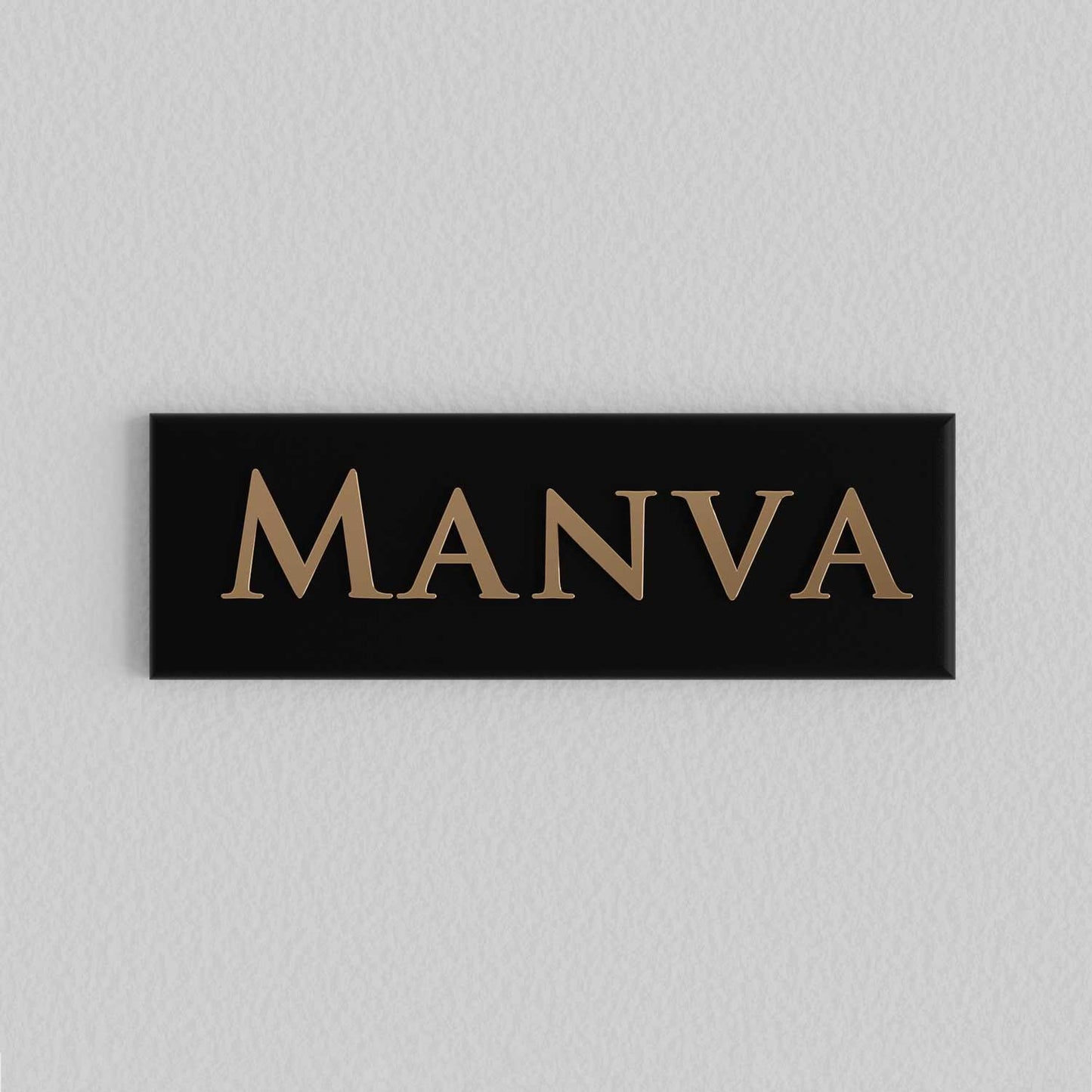 Bellissimo Brass Name Plate - Housenama