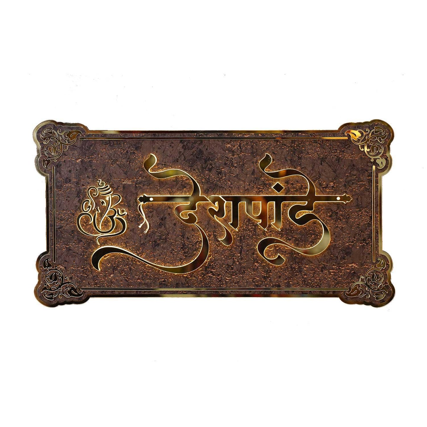 Deshpande - Decorative LED Name Plate - Housenama