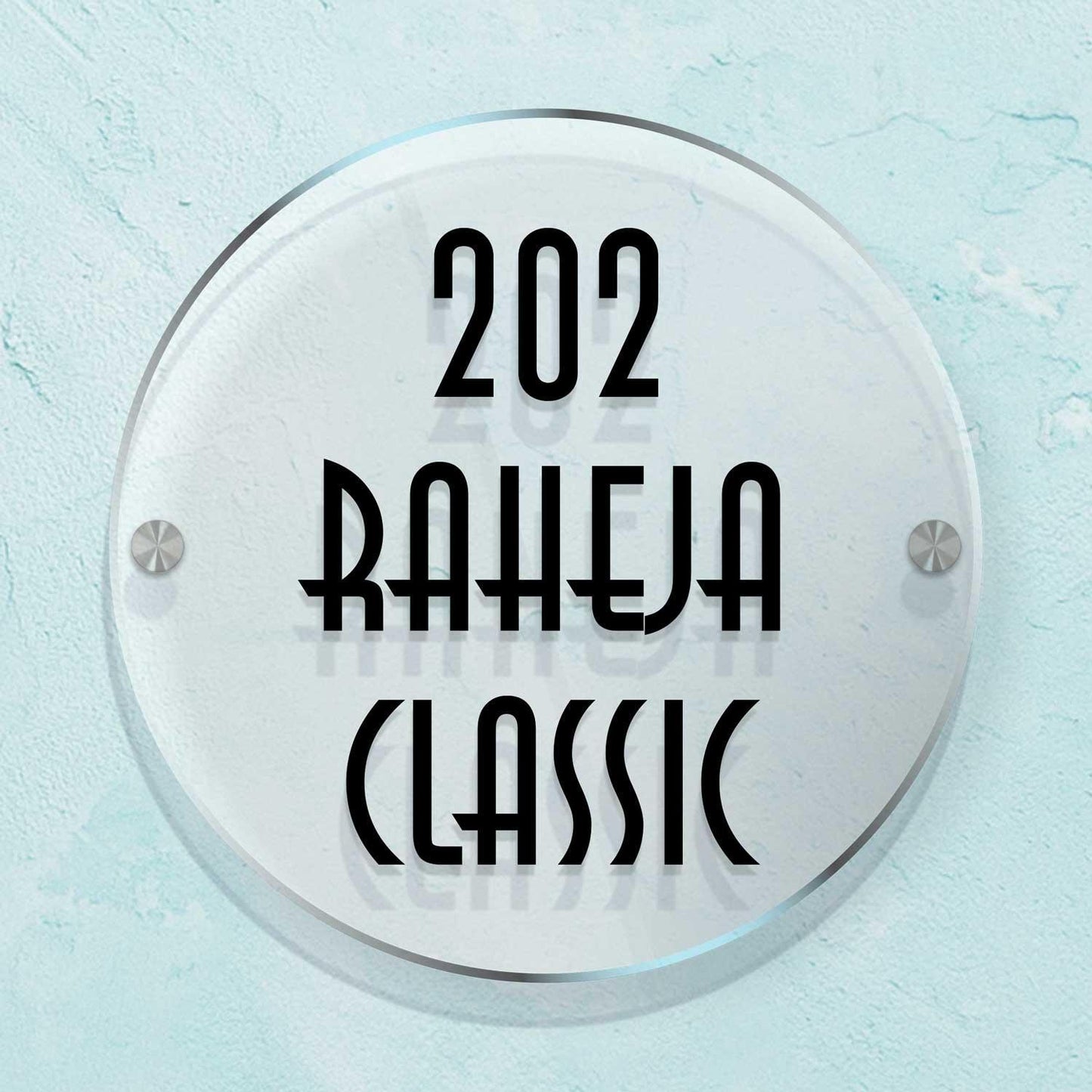 Roundica - House Name Sign - Housenama