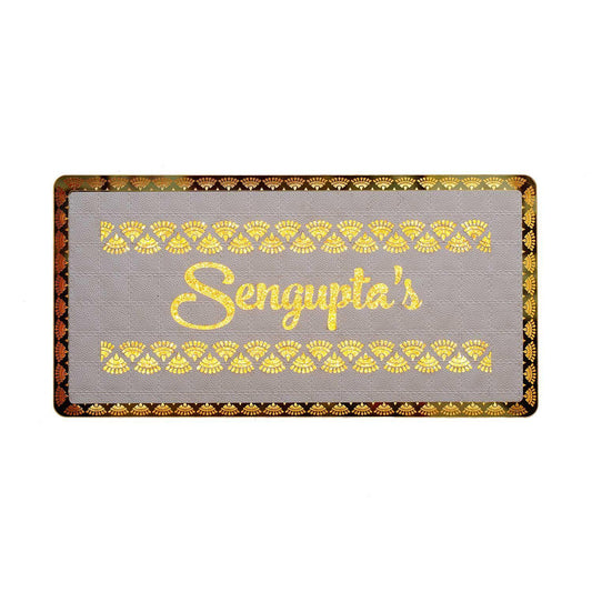 Sengupta - Decorative LED Name Plate - Housenama