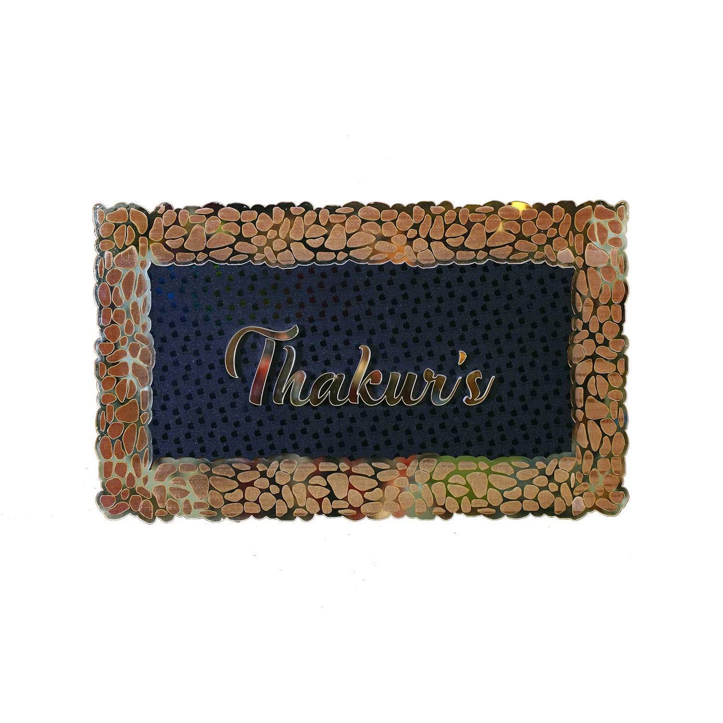 Thakur - Decorative LED Name Plate - Housenama