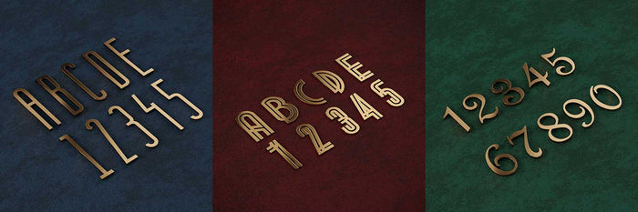 Decorative Font Styles for Your Nameplate