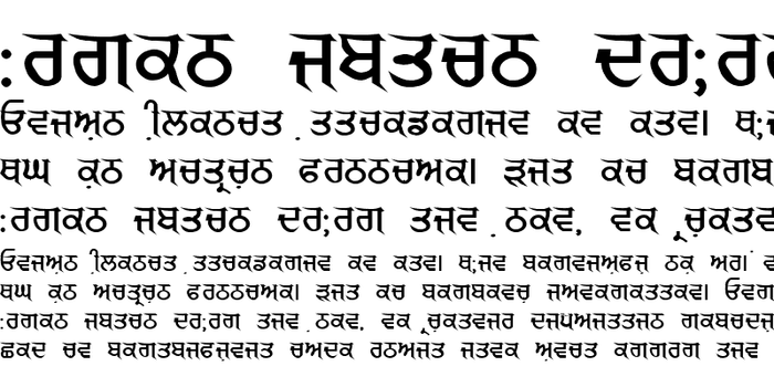 Gurmukhi text