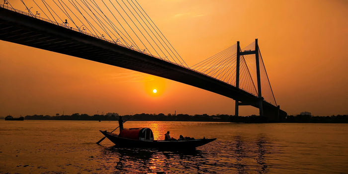 Sunset in Kolkata 
