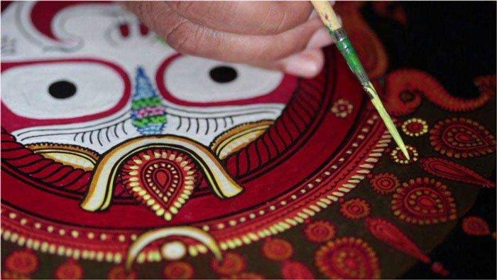 Pattachitra Making The Art of Pattachitra #HandmadeInIndia – Housenama