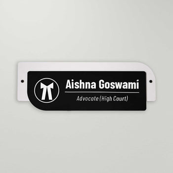 Legal Luminary Nameplate