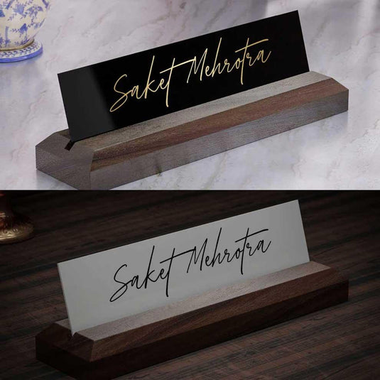 Buy Desk Name Plates Online in India Housenama