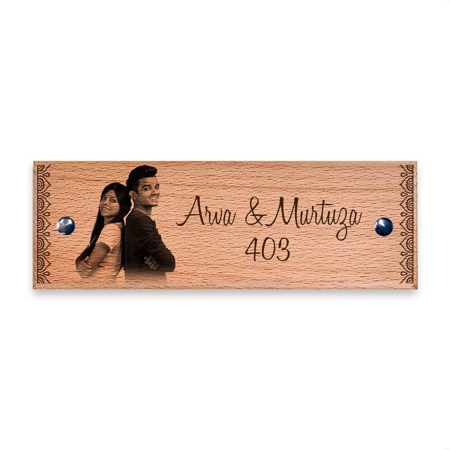 Wooden Name Plates