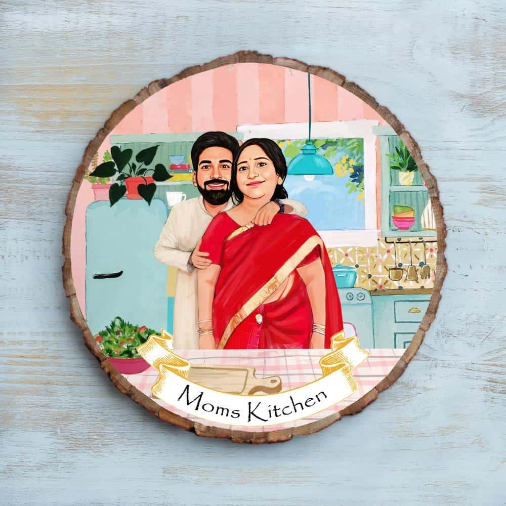 Photo Caricature Nameplate - Picture Perfect - Kitchen Connection