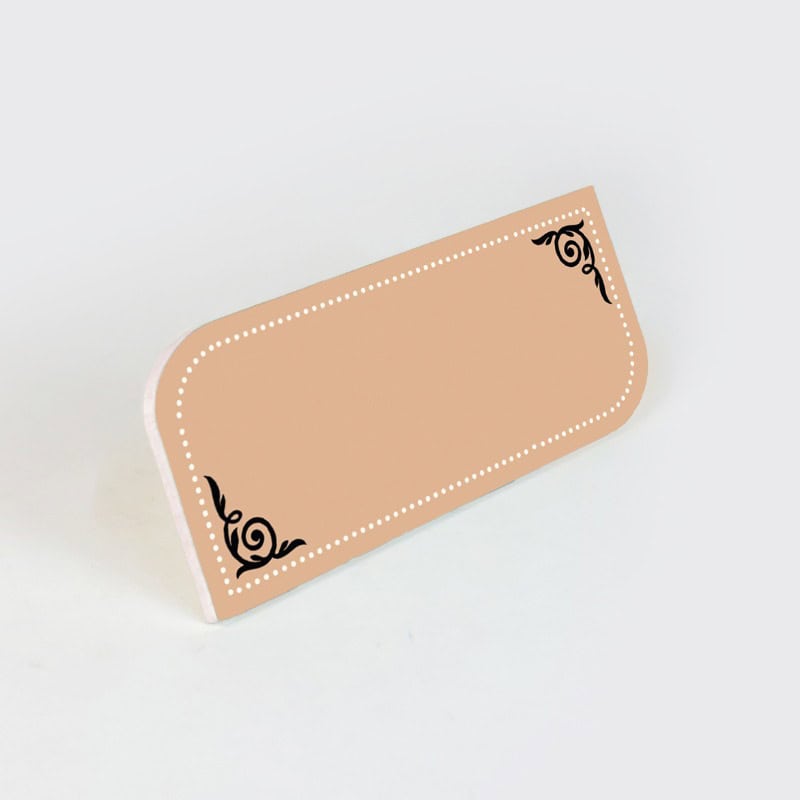 Terracotta Terrazzo Desk Nameplate
