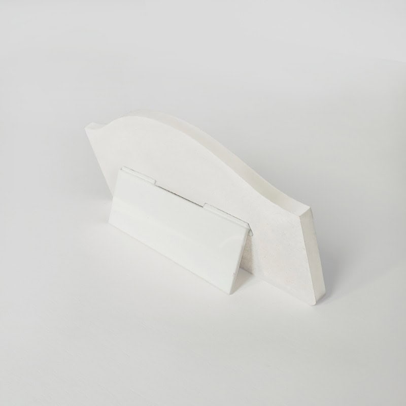 Blush Scroll Desk Nameplate