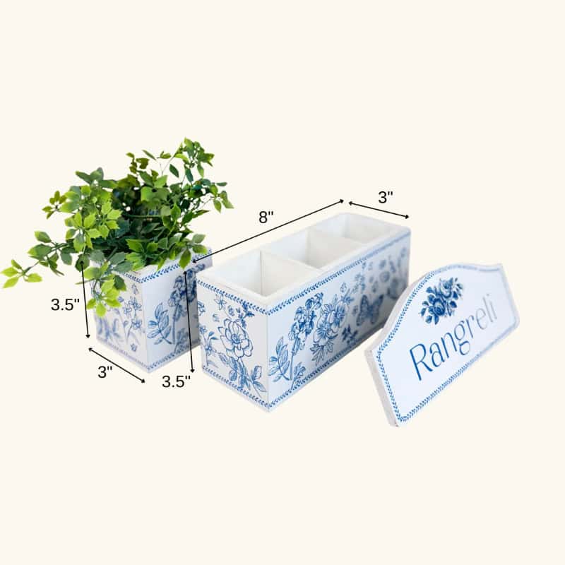 Blush Scroll Workspace Set