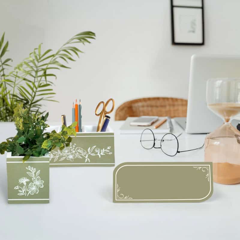Sage Reverie Workspace Set