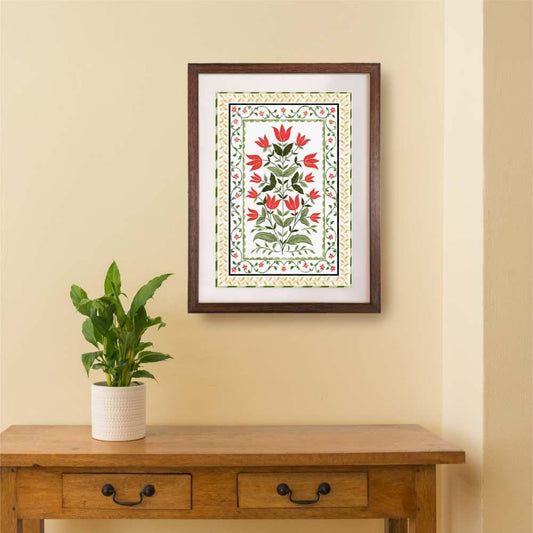 Gulzar Glory - Mughal-inspired Canvas Art Print