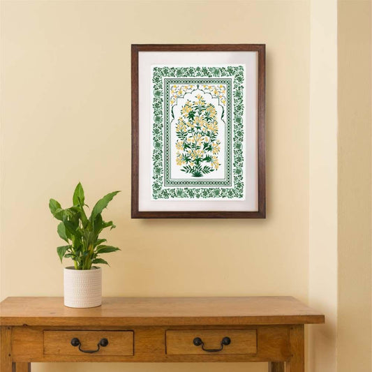 Bahaar - Mughal-inspired Canvas Art Print