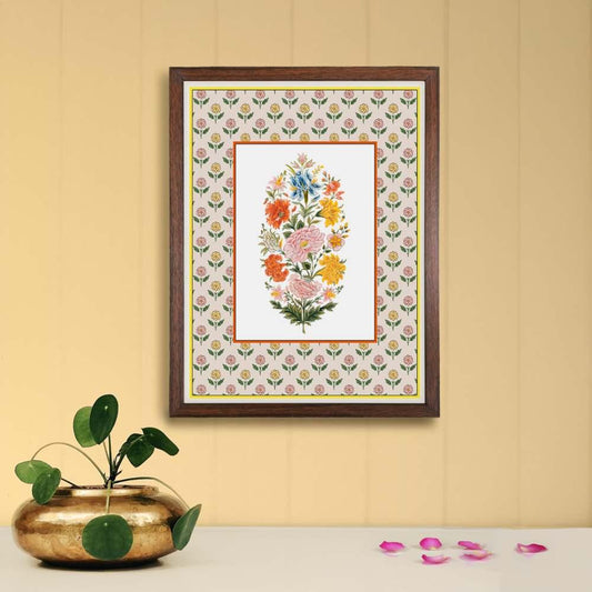 Gulistaan - Mughal-inspired Canvas Art Print