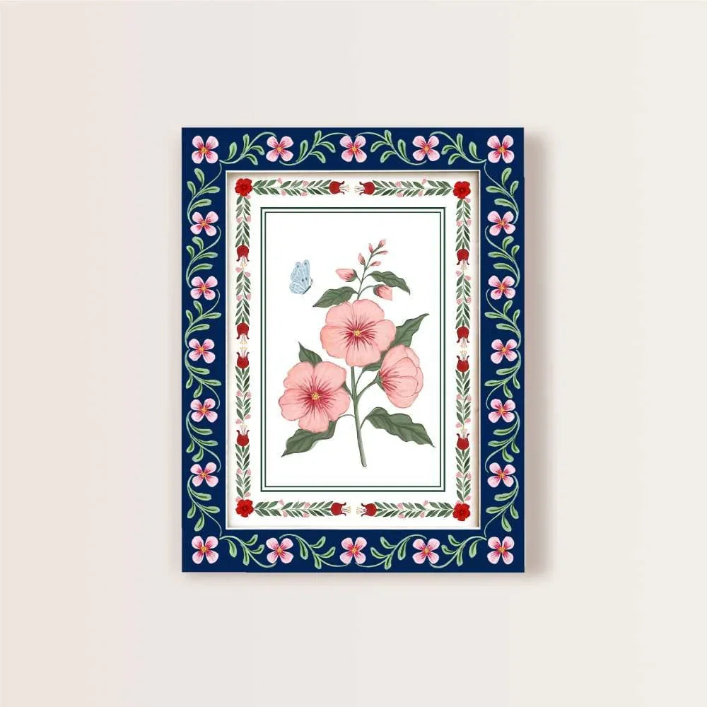 Heritage Floral Canvas Art Print - Set of 3