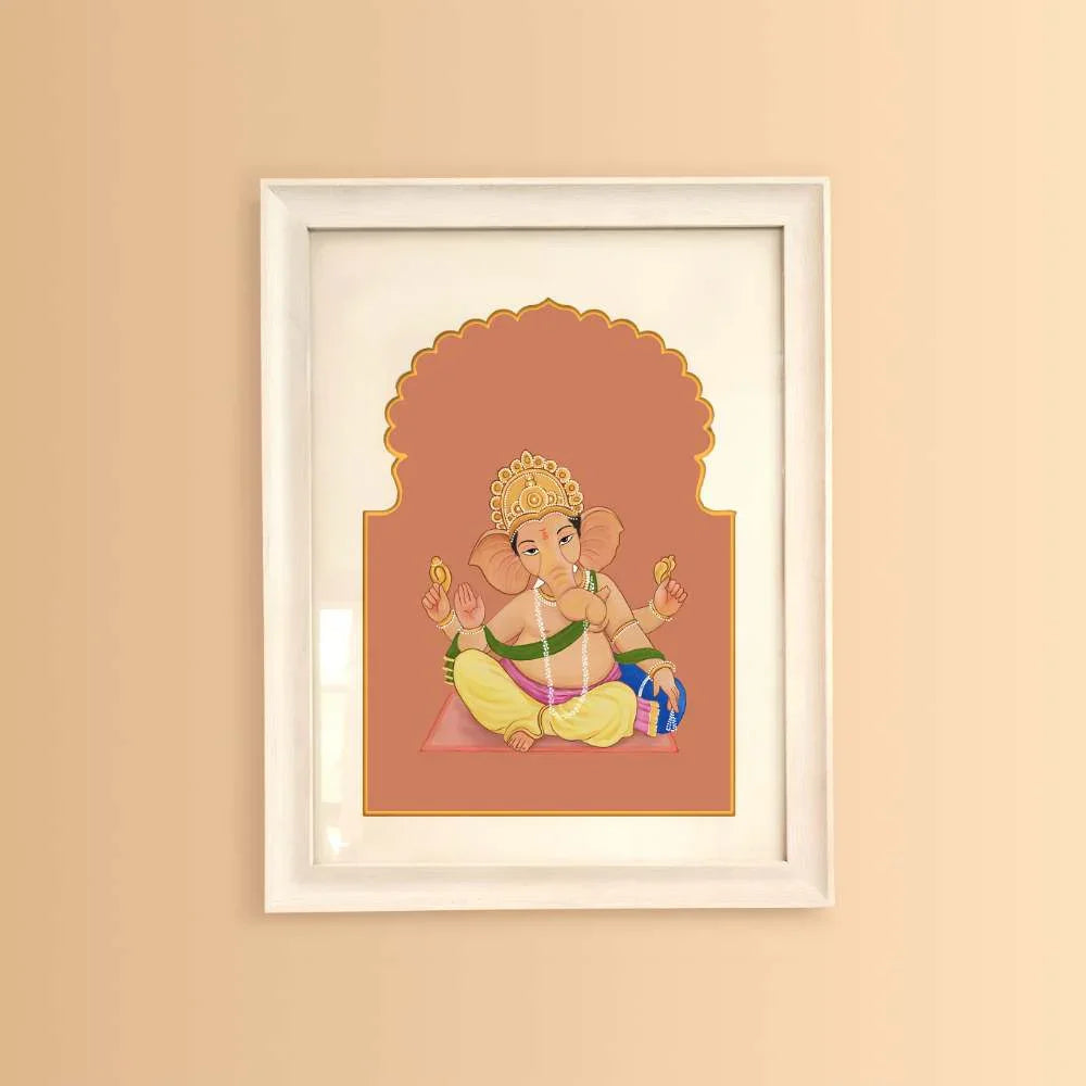 Ganpati - Devotional Canvas Art Print
