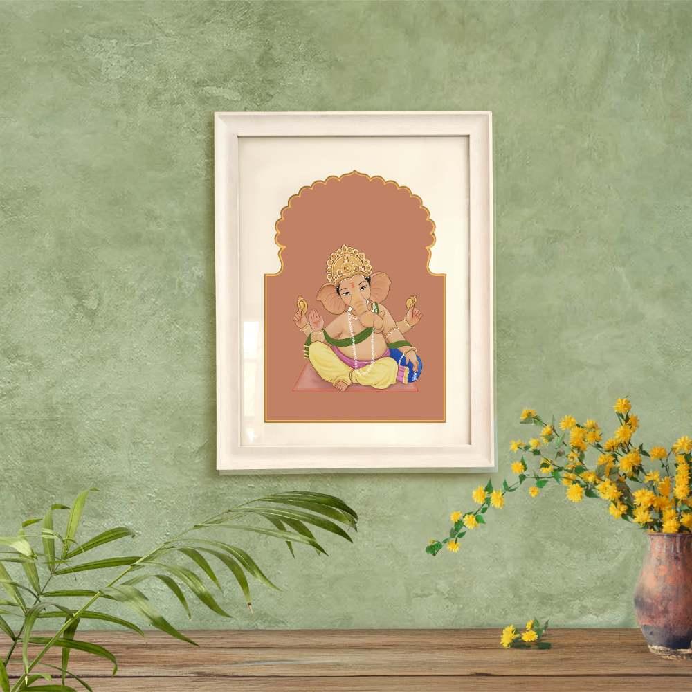 Ganpati - Devotional Canvas Art Print