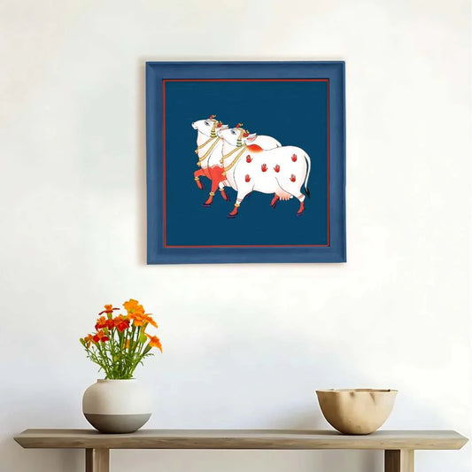 Gaay - Pichwai Canvas Art Print