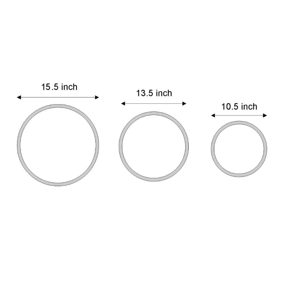 Pichwai-style Framed Wall Art (Set of 3)