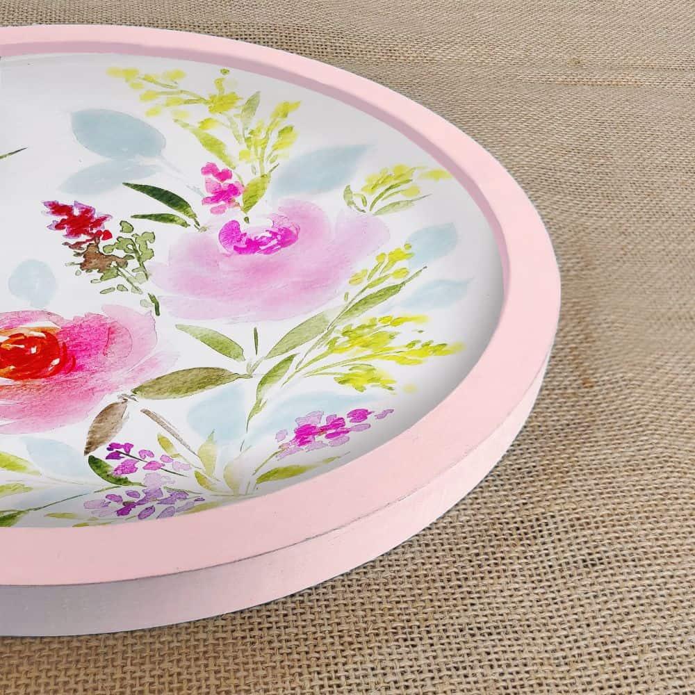 ⁠Hand-painted Wall Art - Flowers - Set of 2 (Style 1)