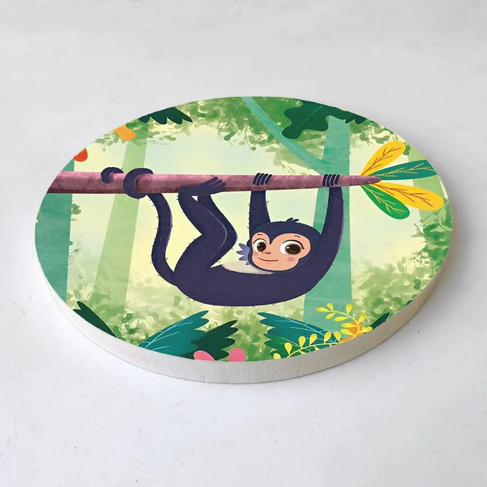 Monkey Mischief - Kids' Room Wall Art
