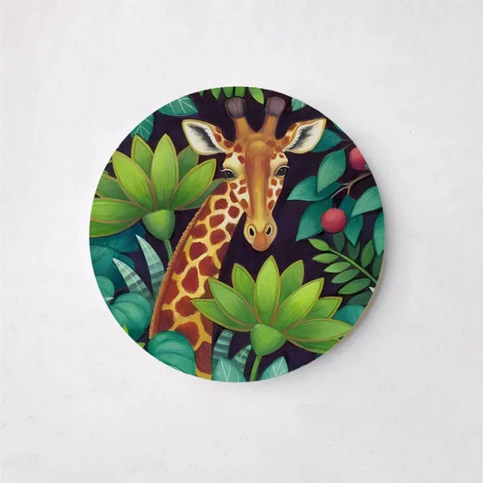 Gentle Giraffe - Kids' Room Wall Art