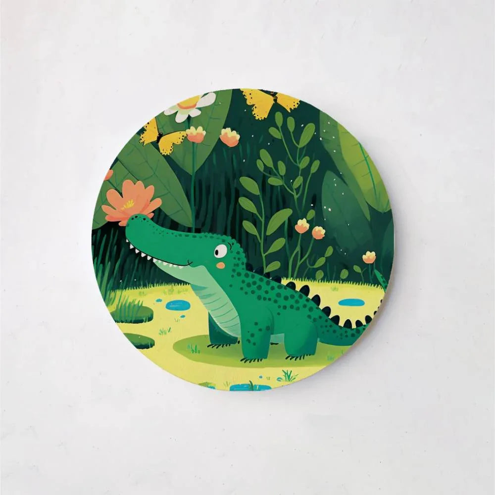 Crocodile Smile - Kids' Room Wall Art