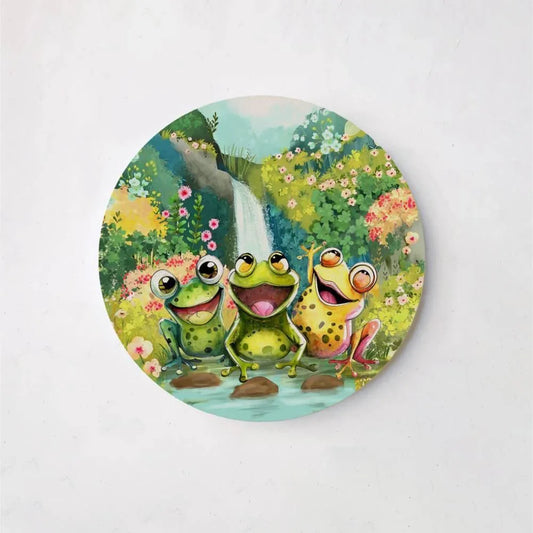 Froggy Friends - Kids' Room Wall Art