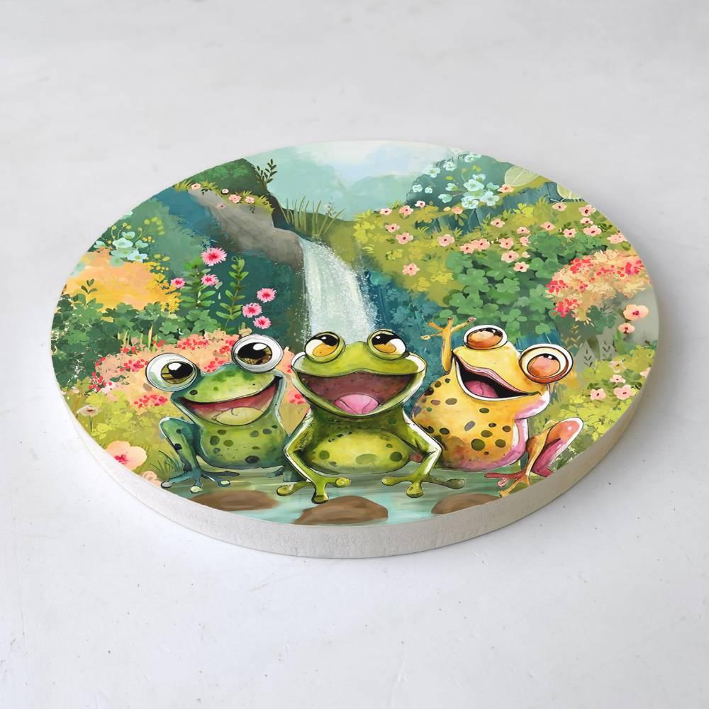 Froggy Friends - Kids' Room Wall Art