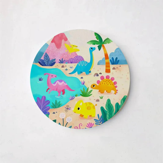 Dino Buddies - Kids' Room Wall Art