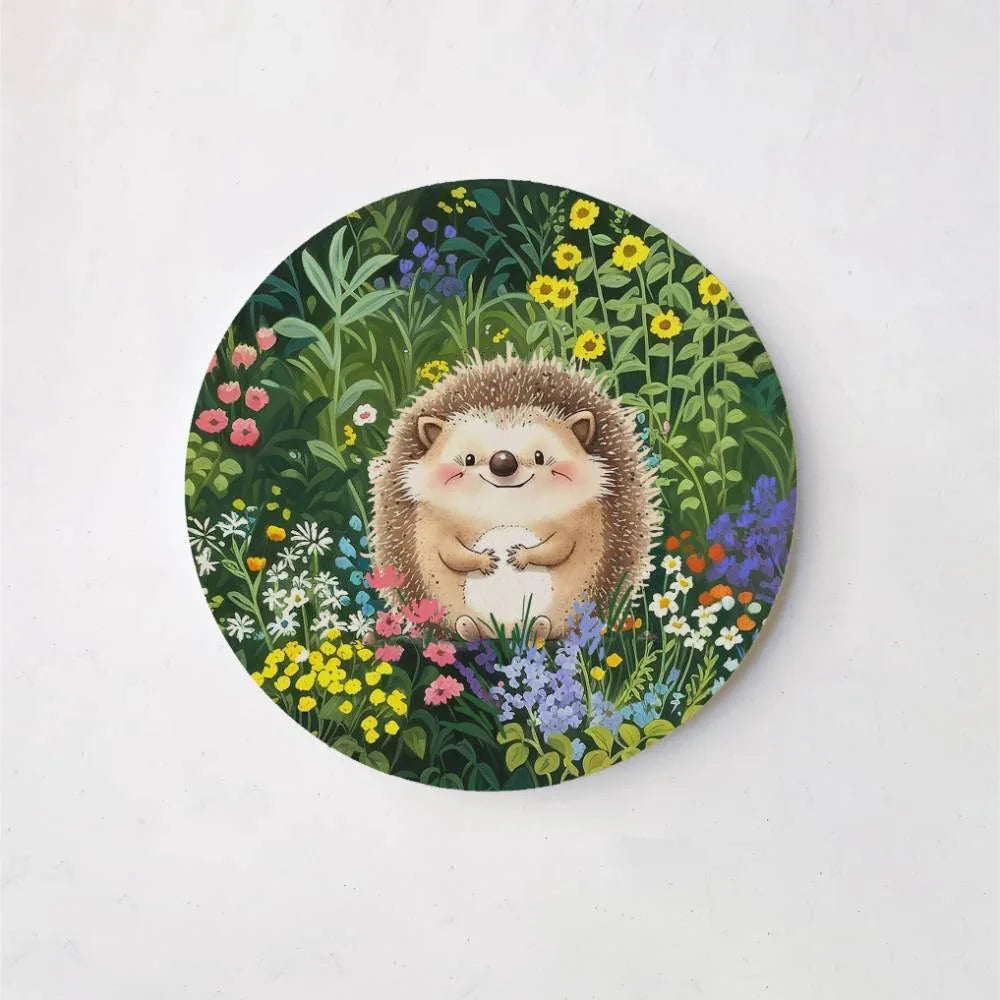Hedgehog Hugs - Kids' Room Wall Art