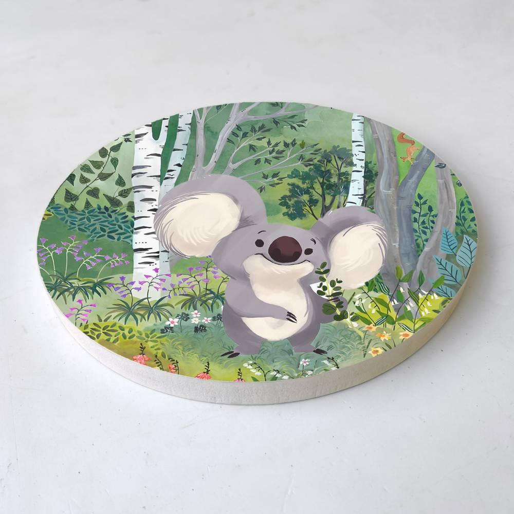 Koala in the Woods - Kids' Room Wall Art